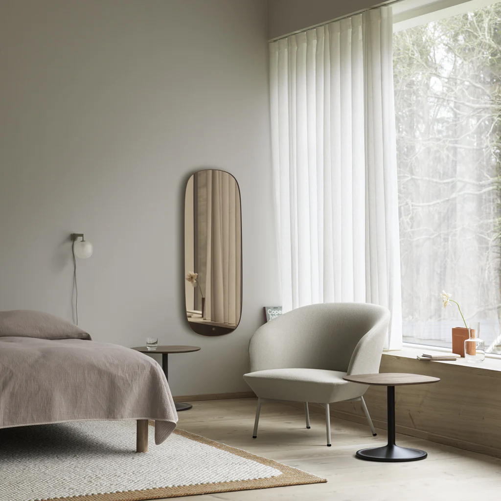 Muuto Soft Side Table Grey H40 x Ø41 - Image 7