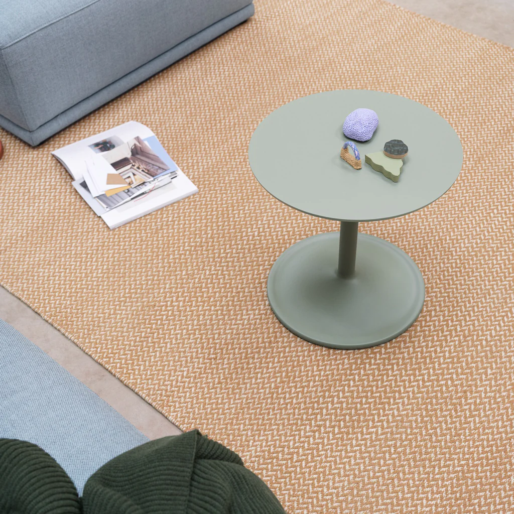 Muuto Soft Side Table White H40 x Ø41 - Image 3