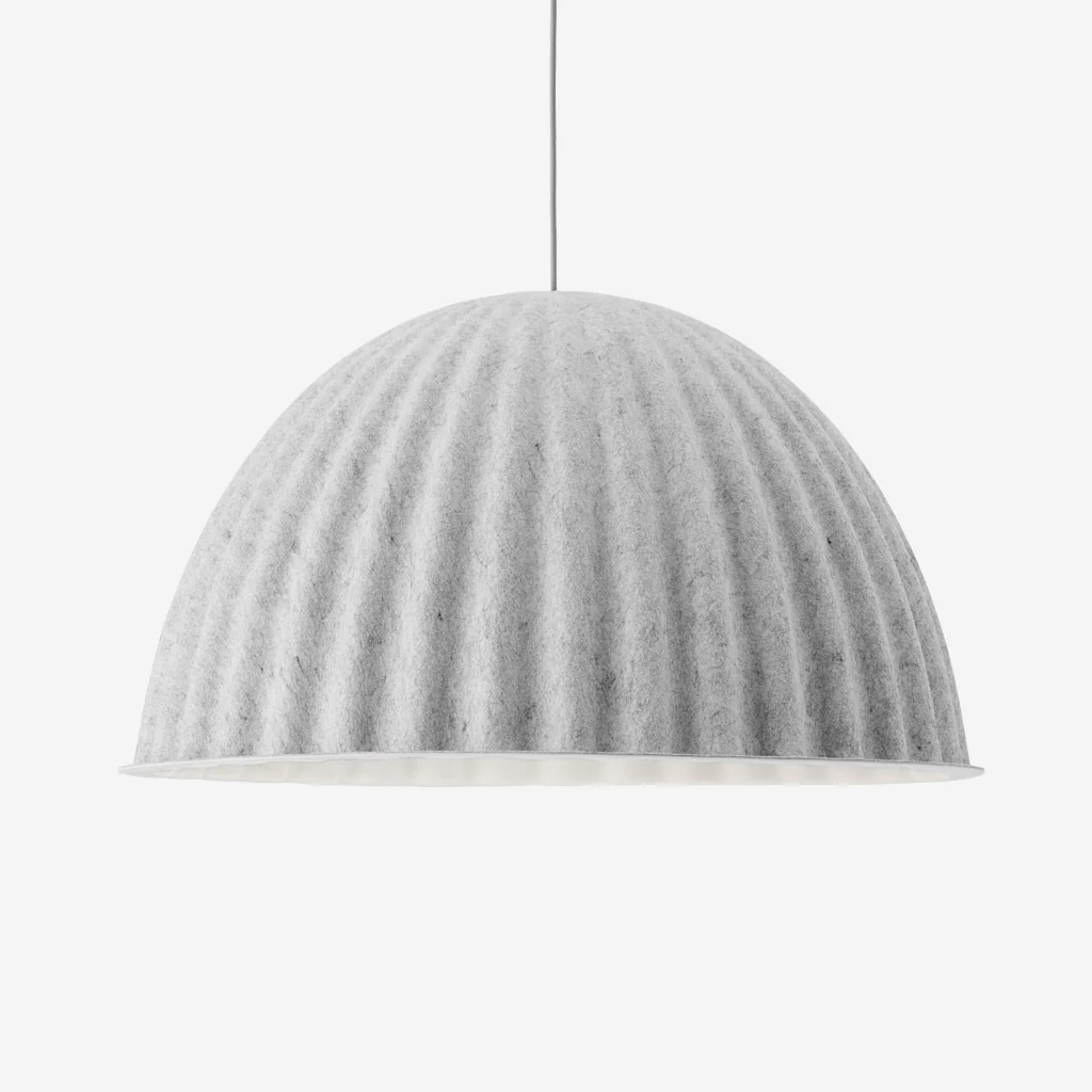 Muuto Under The Bell Pendant Ø82 White Melange - Image 2