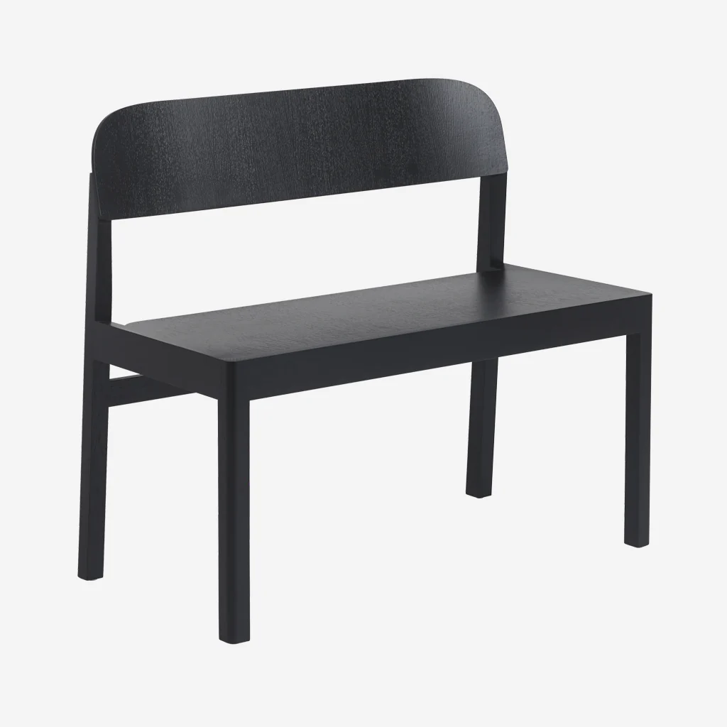Muuto Workshop Bench Black - Image 4