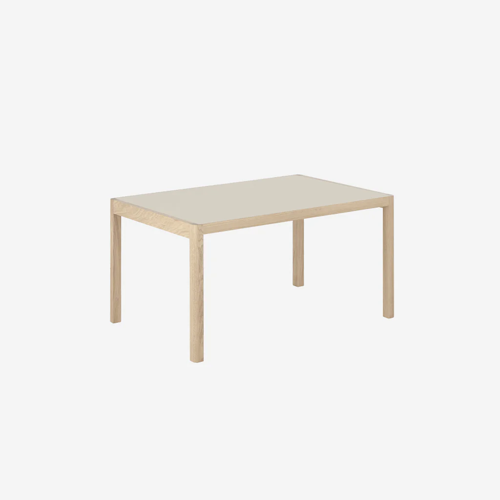 Muuto Workshop Table Warm Grey/Oak Short