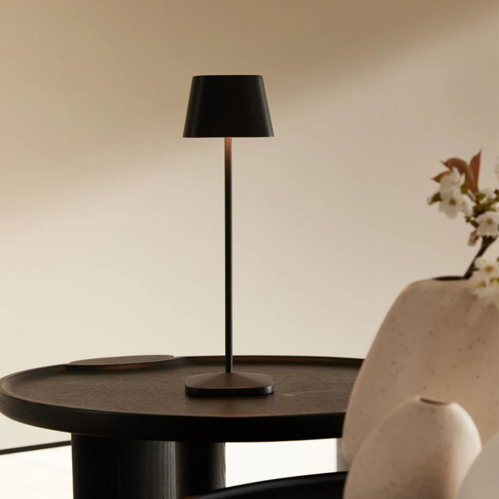 Ned Bento Table Lamp Matt Black - Image 2