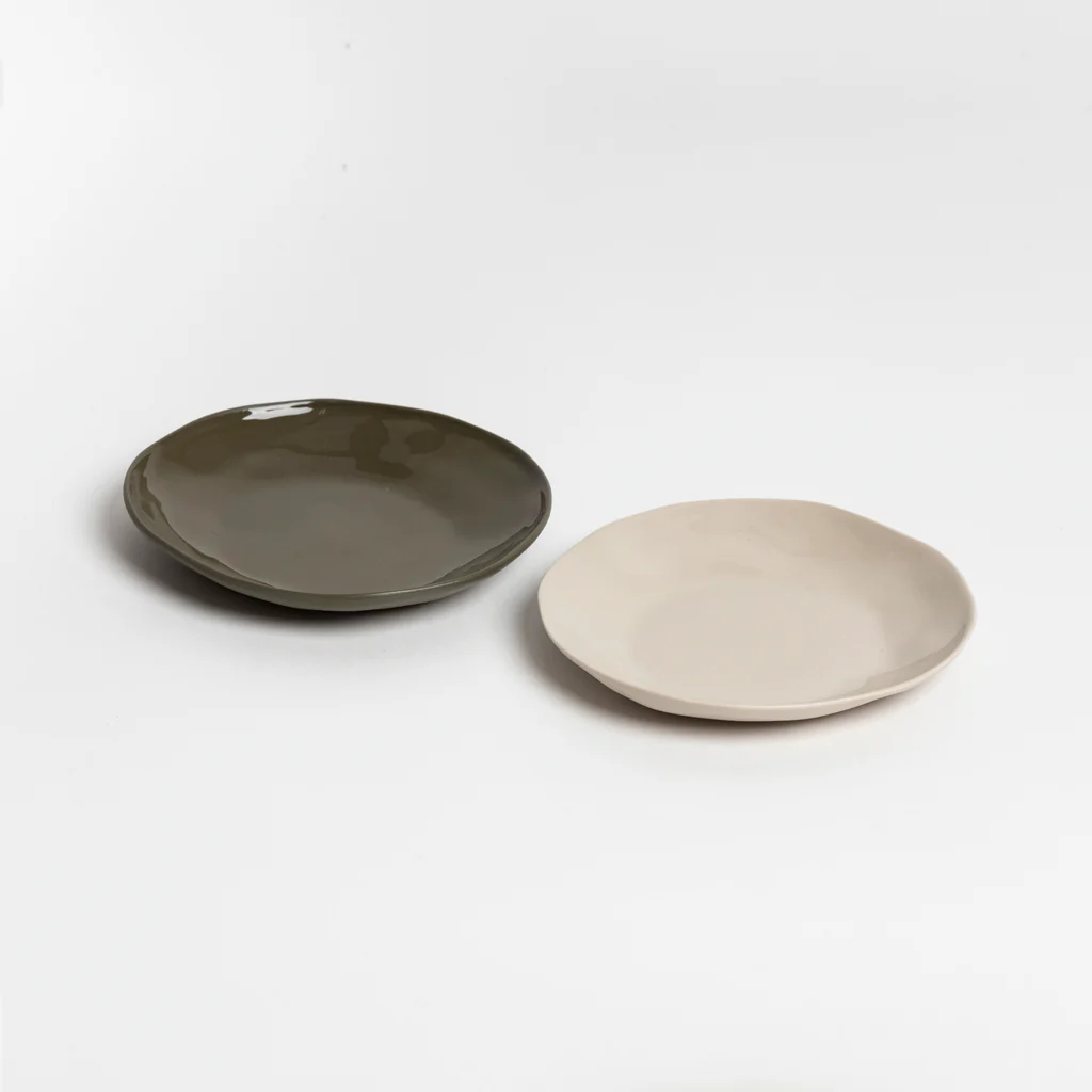 Ned Haan Round Dish Mushroom - Image 2