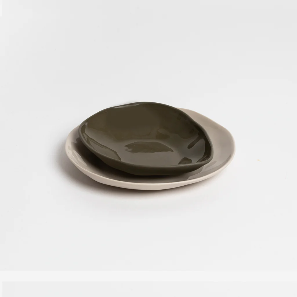 Ned Haan Round Dish Mushroom - Image 5