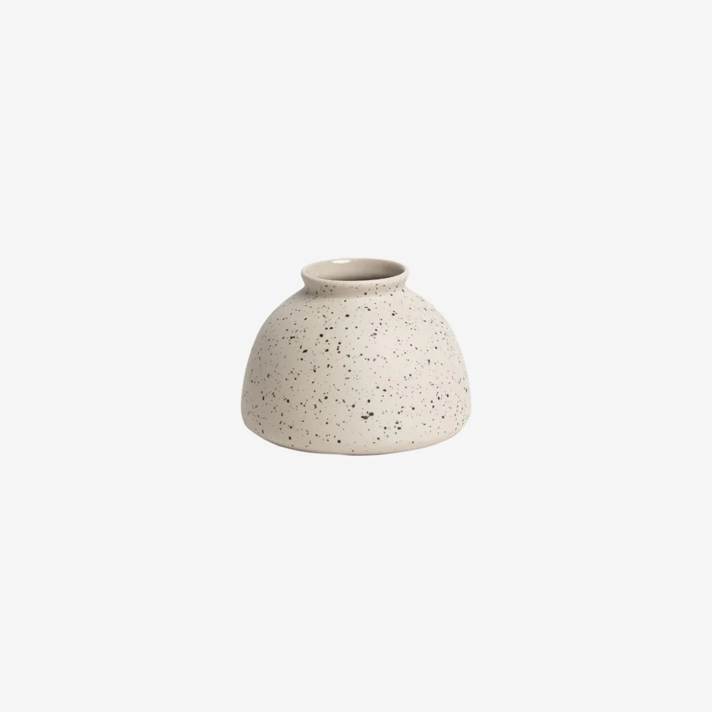 Ned Harmie Beau Vase Speckle Natural