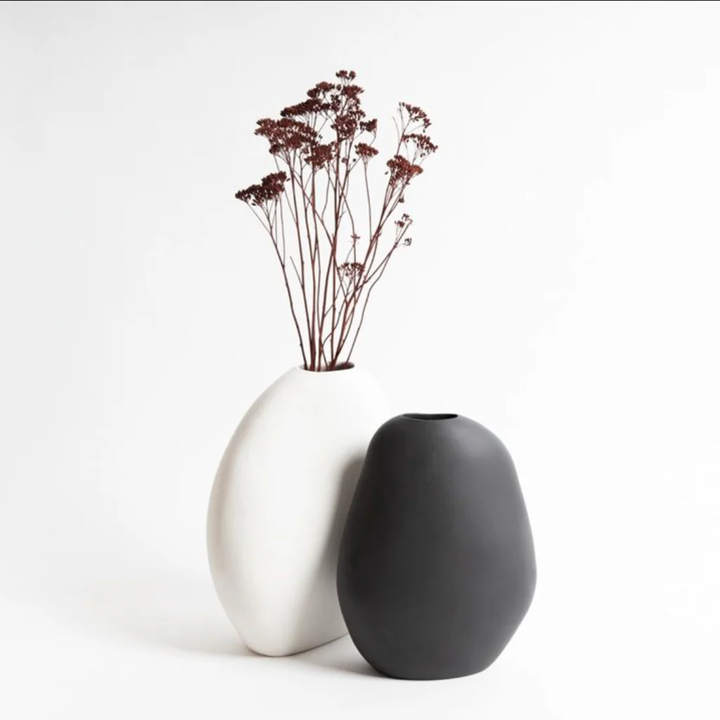 Ned Harmie Vase Stone Black - Image 2