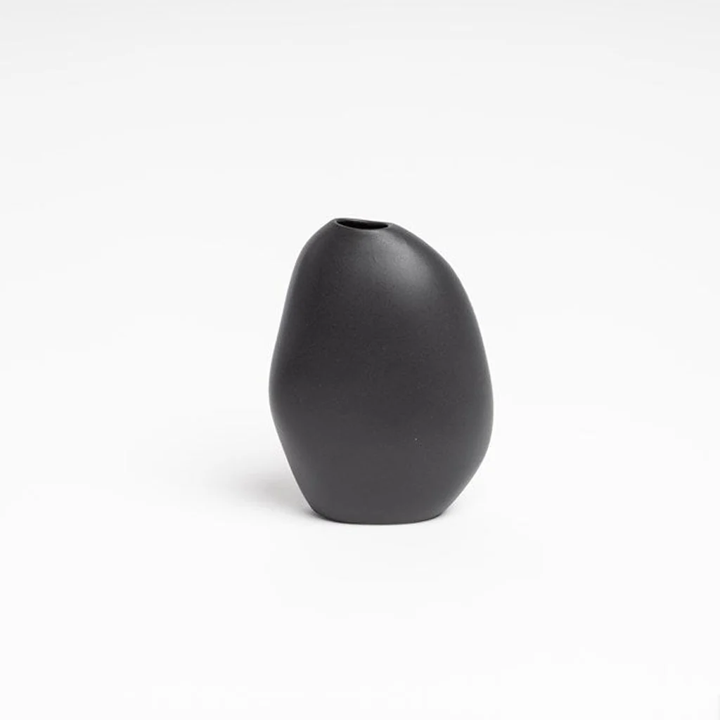 Ned Harmie Vase Stone Black - Image 4