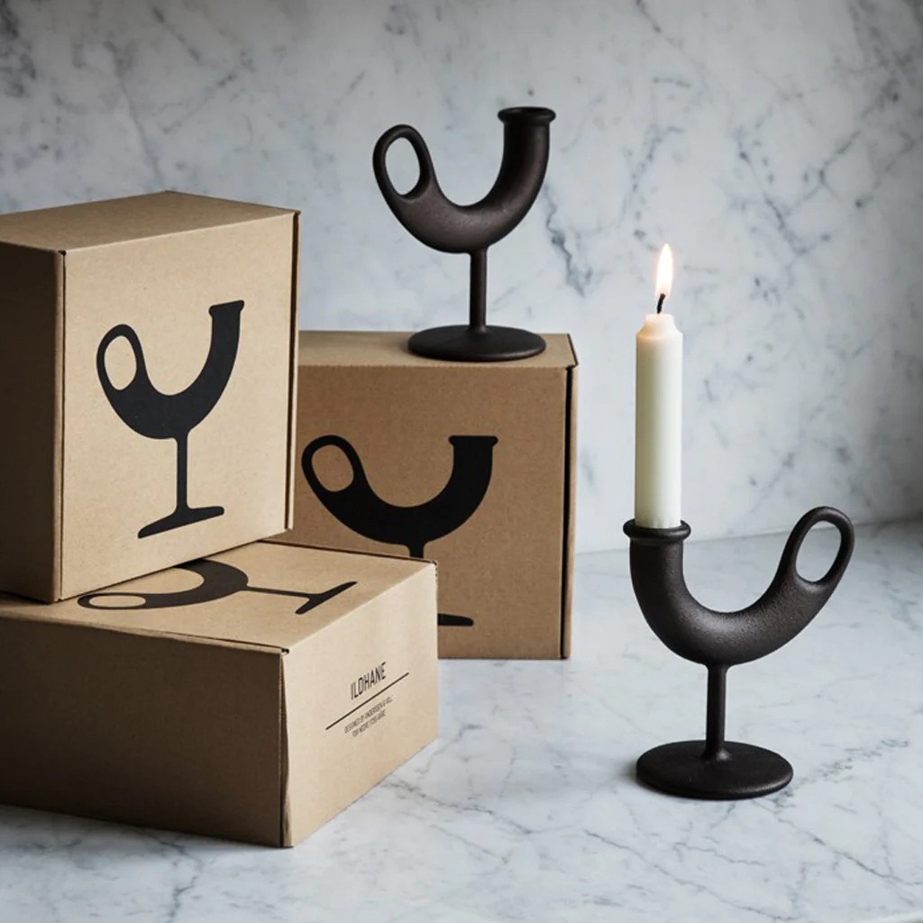Nedre Foss Ildhane Firebird Candle Holder - Image 5