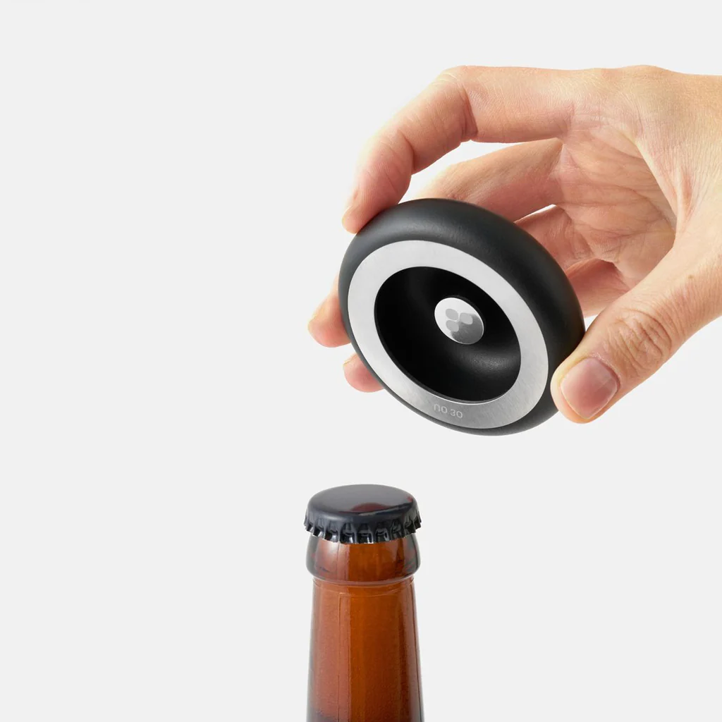 No.30 Bottle Opener Paperweight Black Zinc - Image 2