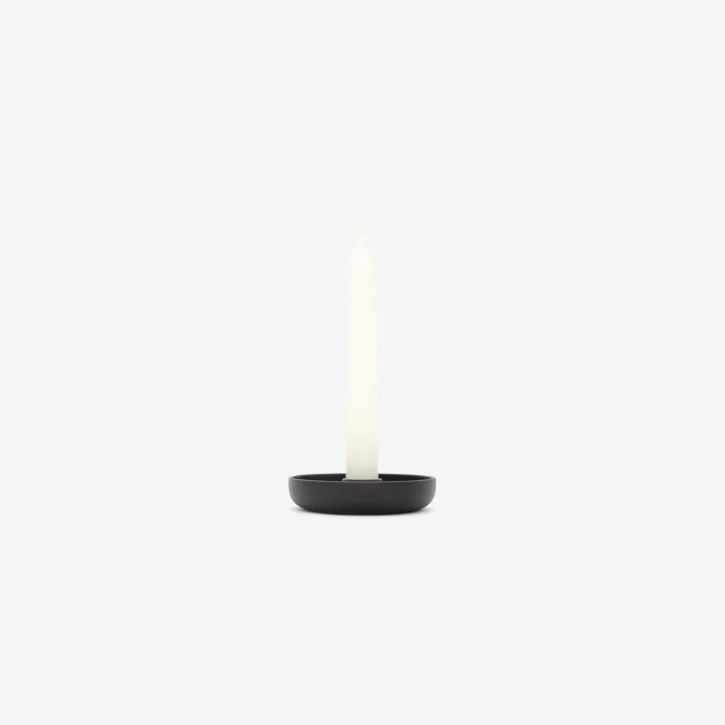 No.30 Candle Holder Black Zinc