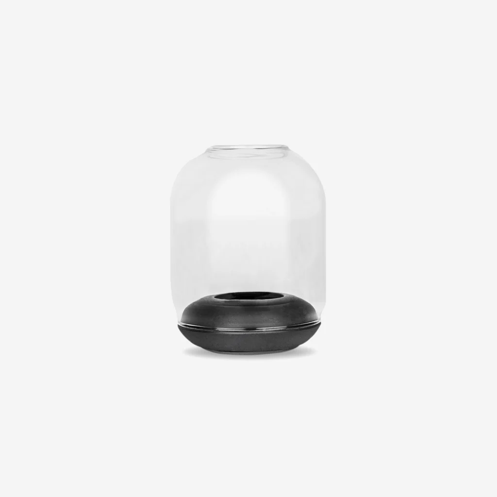 No.30 Lantern Tealight Holder Black Zinc