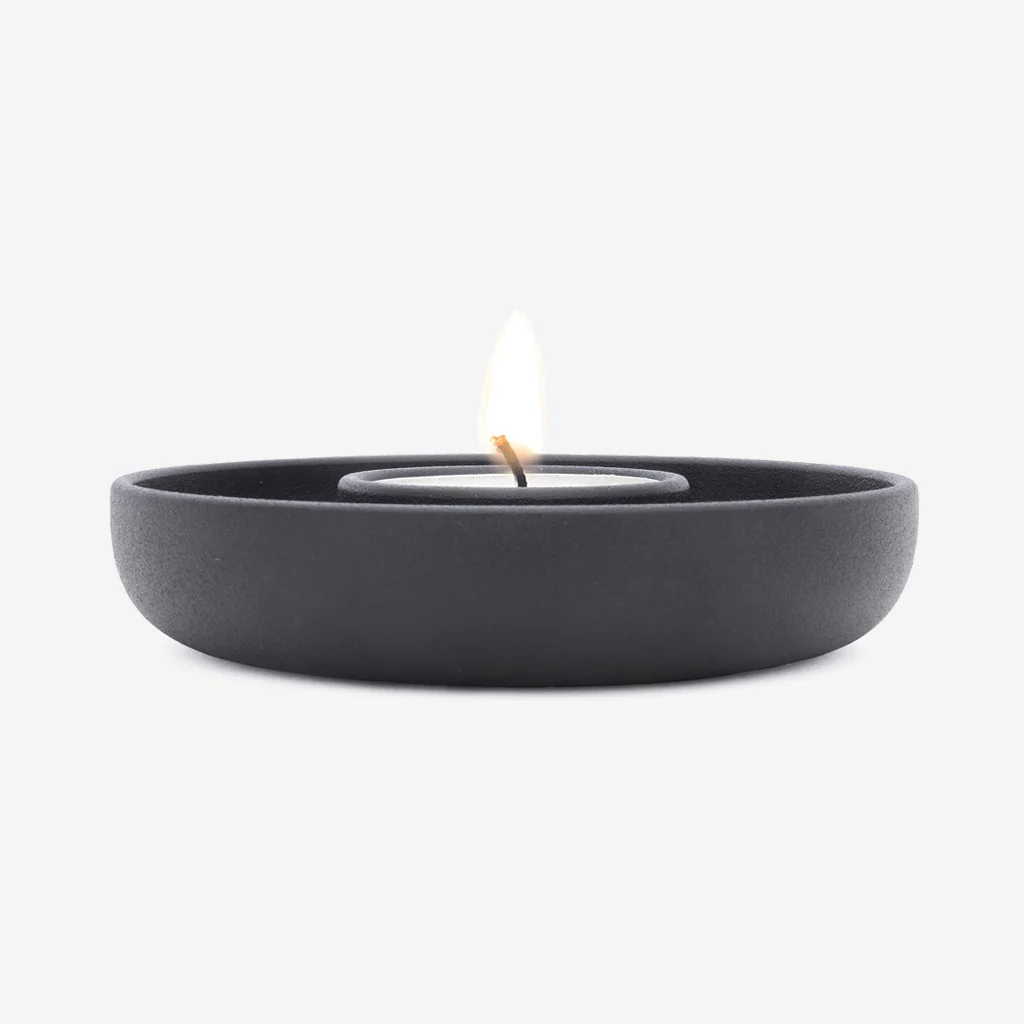 No.30 Tealight Candle Holder Black Zinc - Image 3