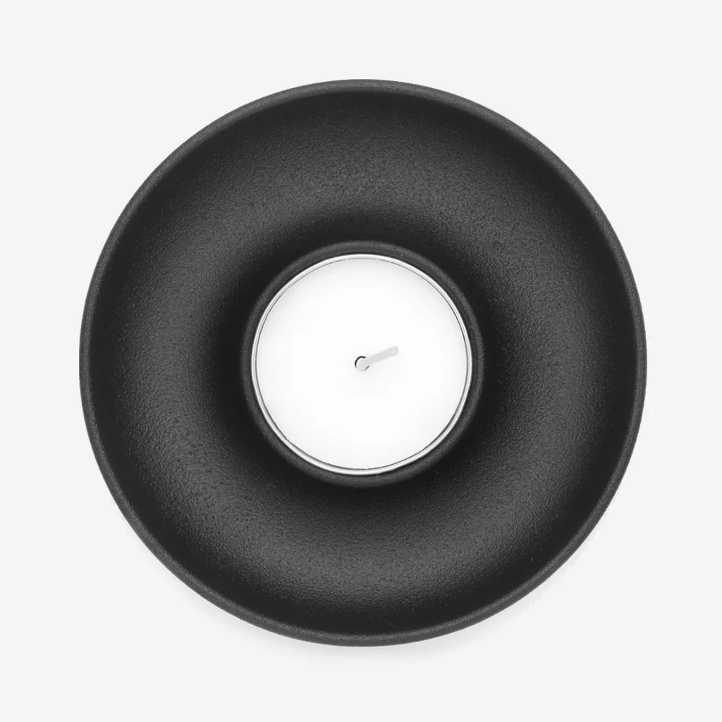 No.30 Tealight Candle Holder Black Zinc - Image 4