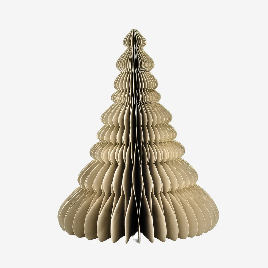 Nordic Rooms Standing Paper Christmas Tree Sage 15cm - Image 2