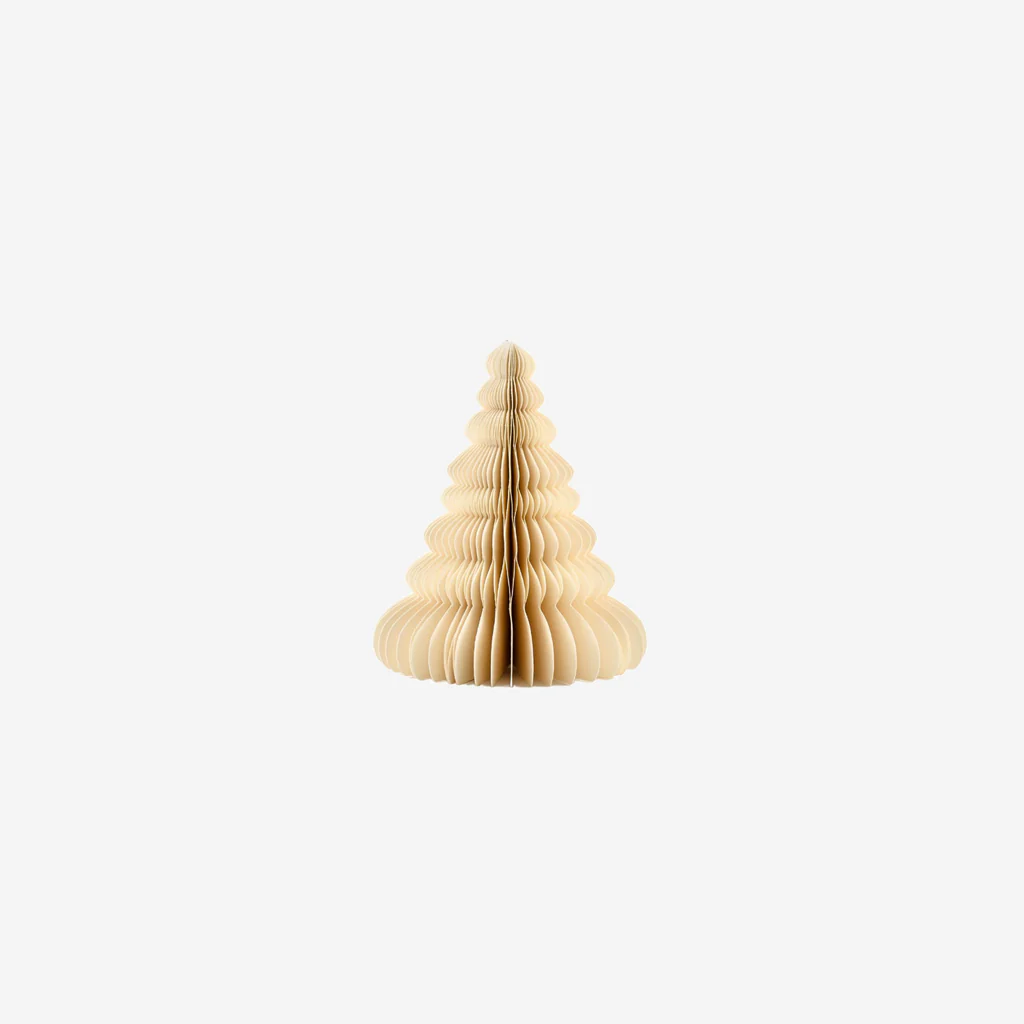 Nordic Rooms Standing Paper Christmas Tree White 24cm