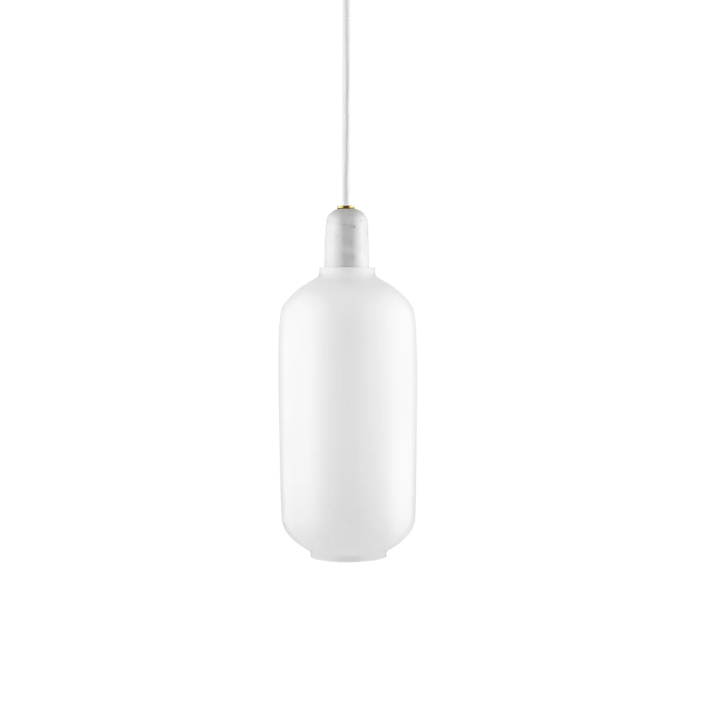 Normann Copenhagen Amp Pendant Large White/White - Image 3