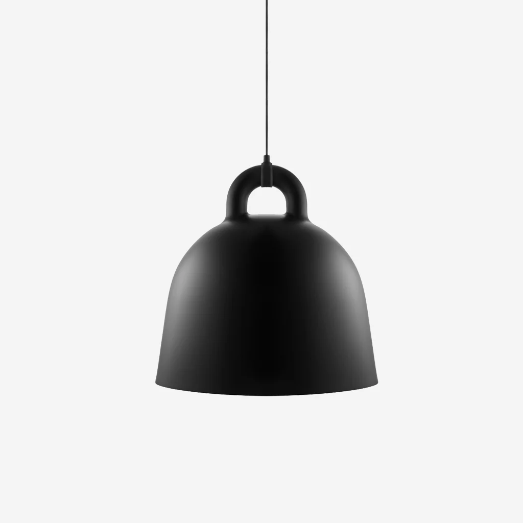 Normann Copenhagen Bell Pendant Black Large