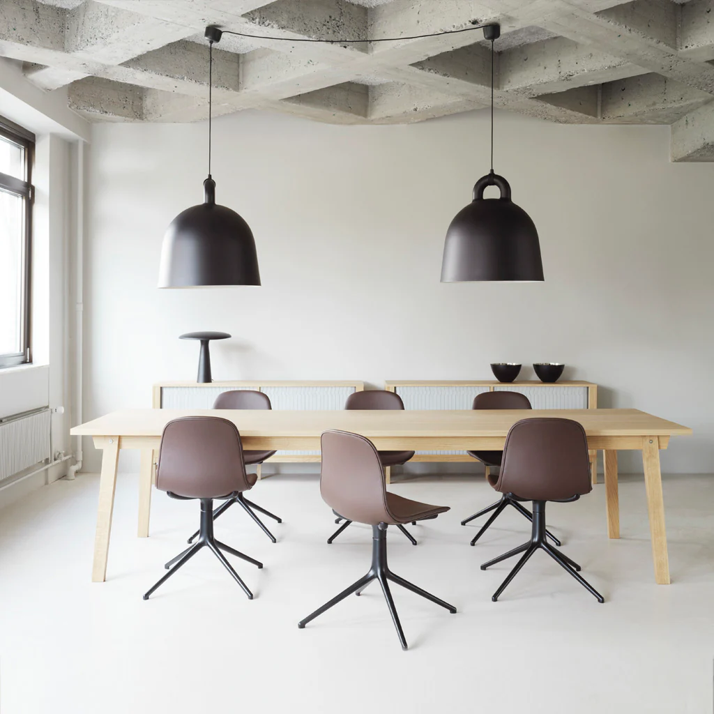 Normann Copenhagen Bell Pendant Black Large - Image 2