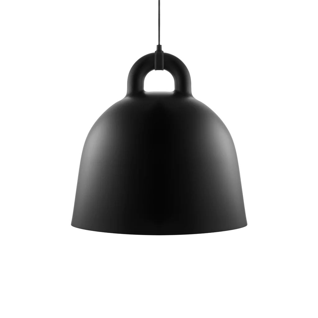Normann Copenhagen Bell Pendant Black Large - Image 5