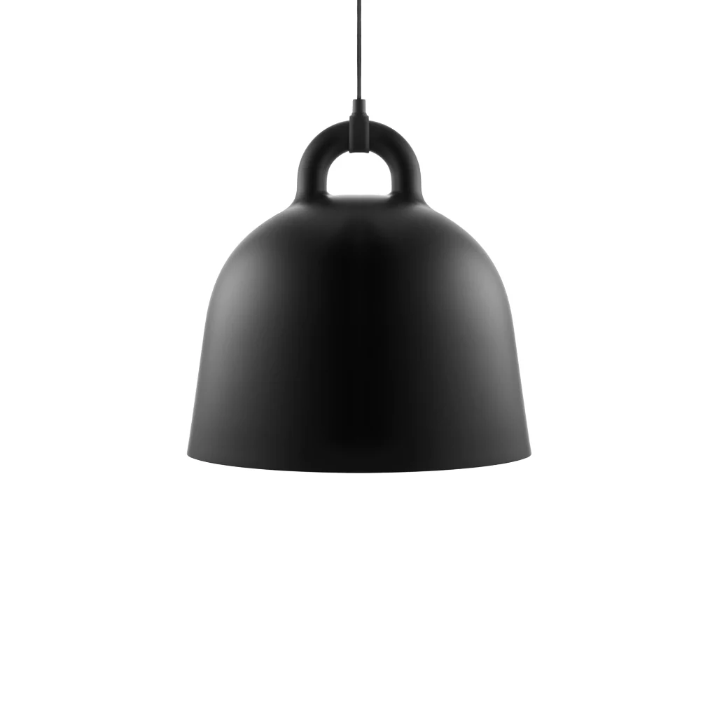 Normann Copenhagen Bell Pendant Black Medium - Image 4