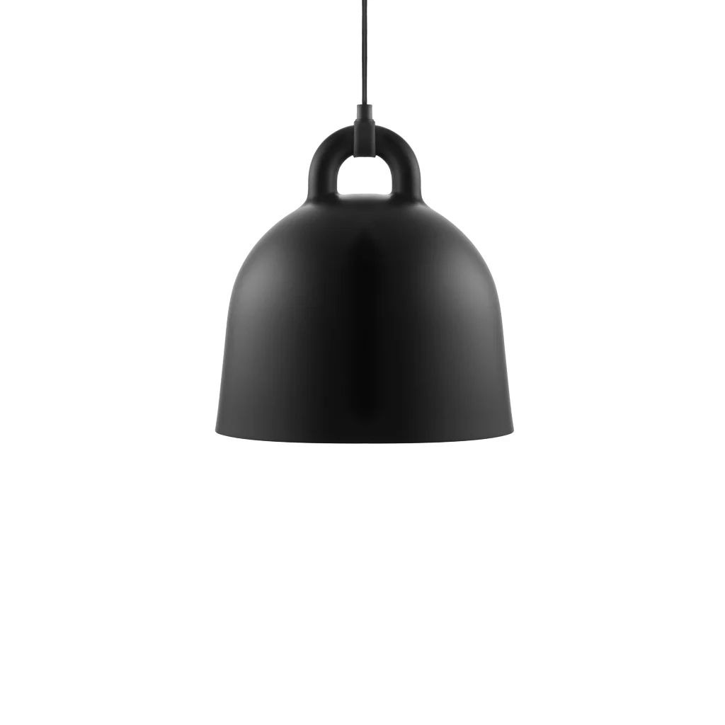 Normann Copenhagen Bell Pendant Black Small - Image 4