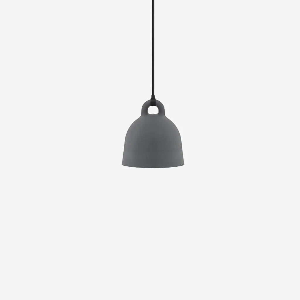 Normann Copenhagen Bell Pendant Grey Extra Small