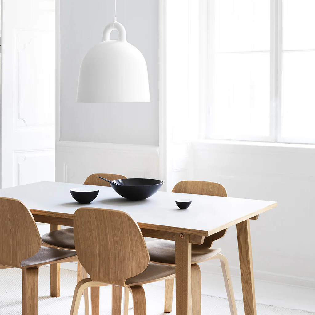 Normann Copenhagen Bell Pendant White Extra Small - Image 3