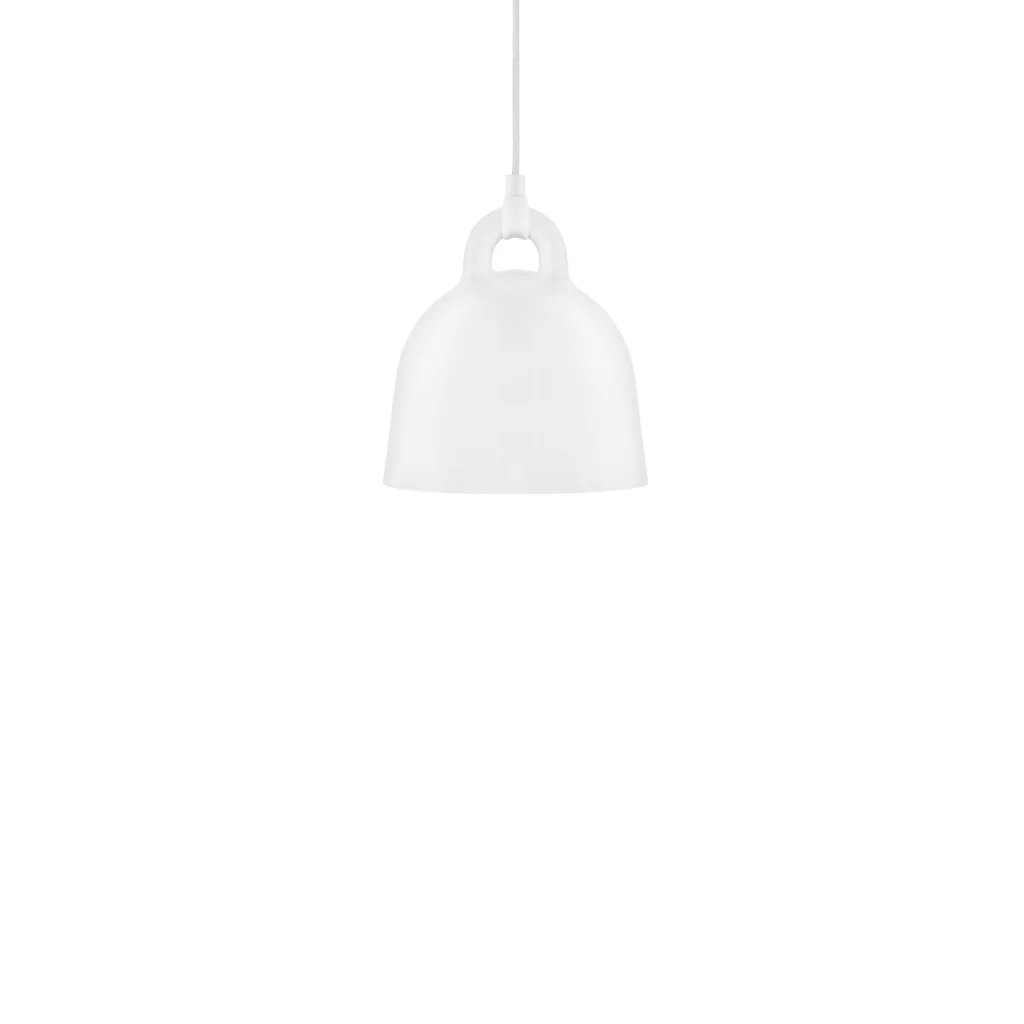 Normann Copenhagen Bell Pendant White Extra Small - Image 5