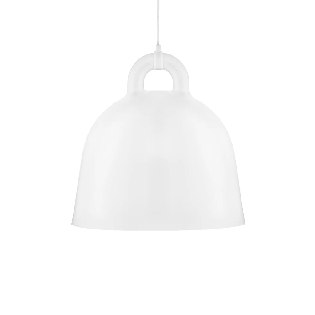 Normann Copenhagen Bell Pendant White Large - Image 5