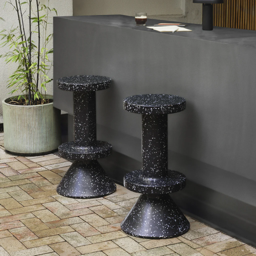 Normann Copenhagen Bit Counter Stool Black - Image 2