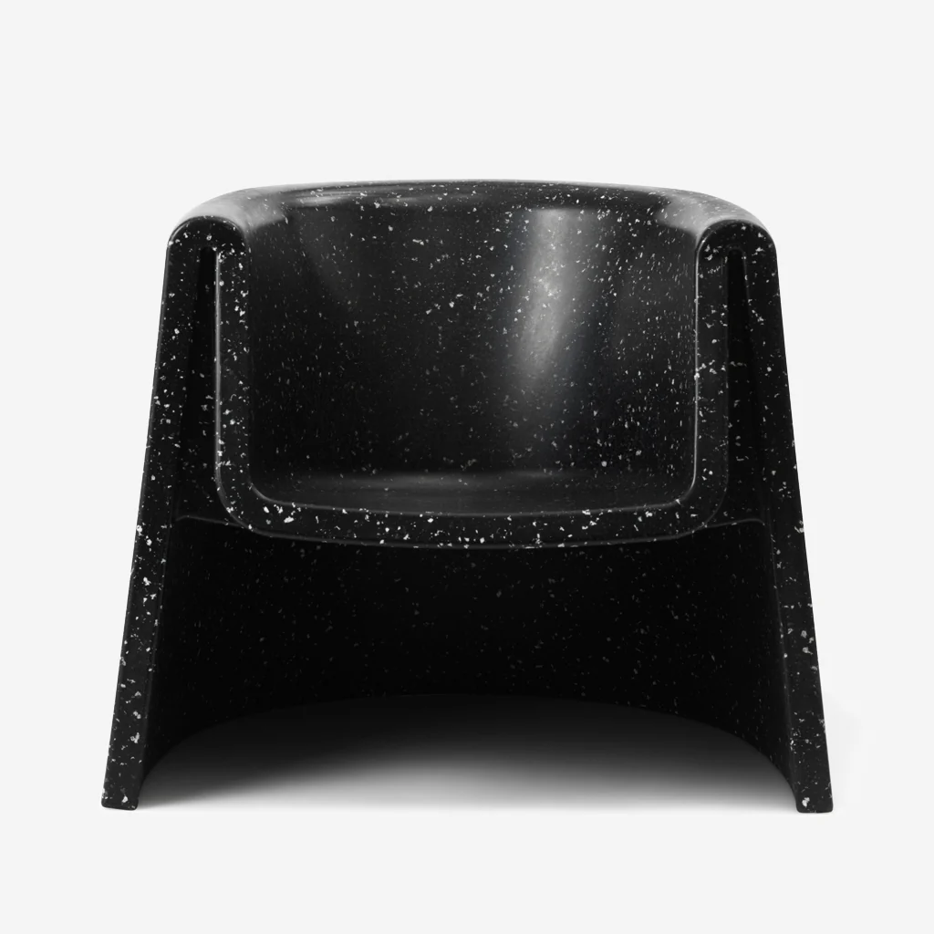 Normann Copenhagen Bit Lounge Chair Black - Image 12