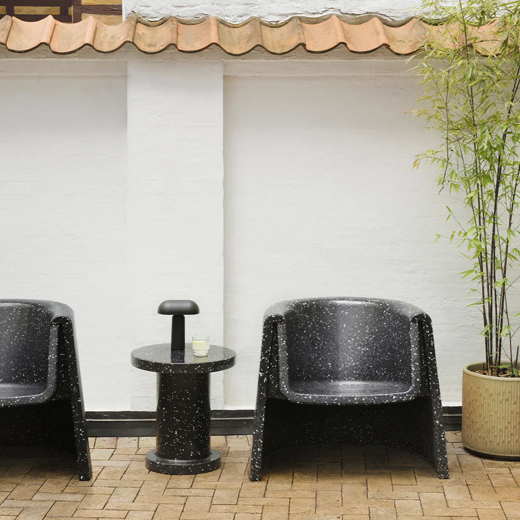 Normann Copenhagen Bit Lounge Chair Black - Image 3