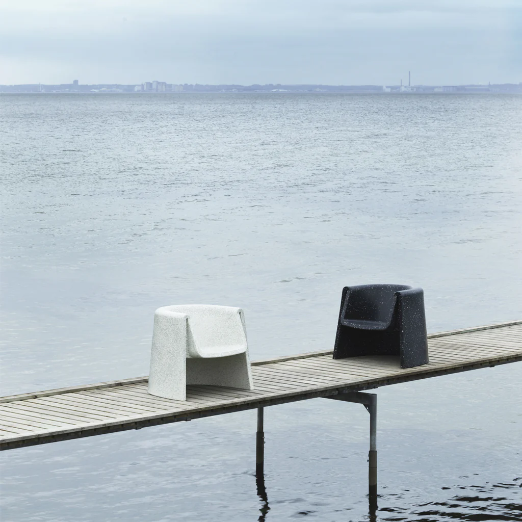 Normann Copenhagen Bit Lounge Chair Black - Image 4