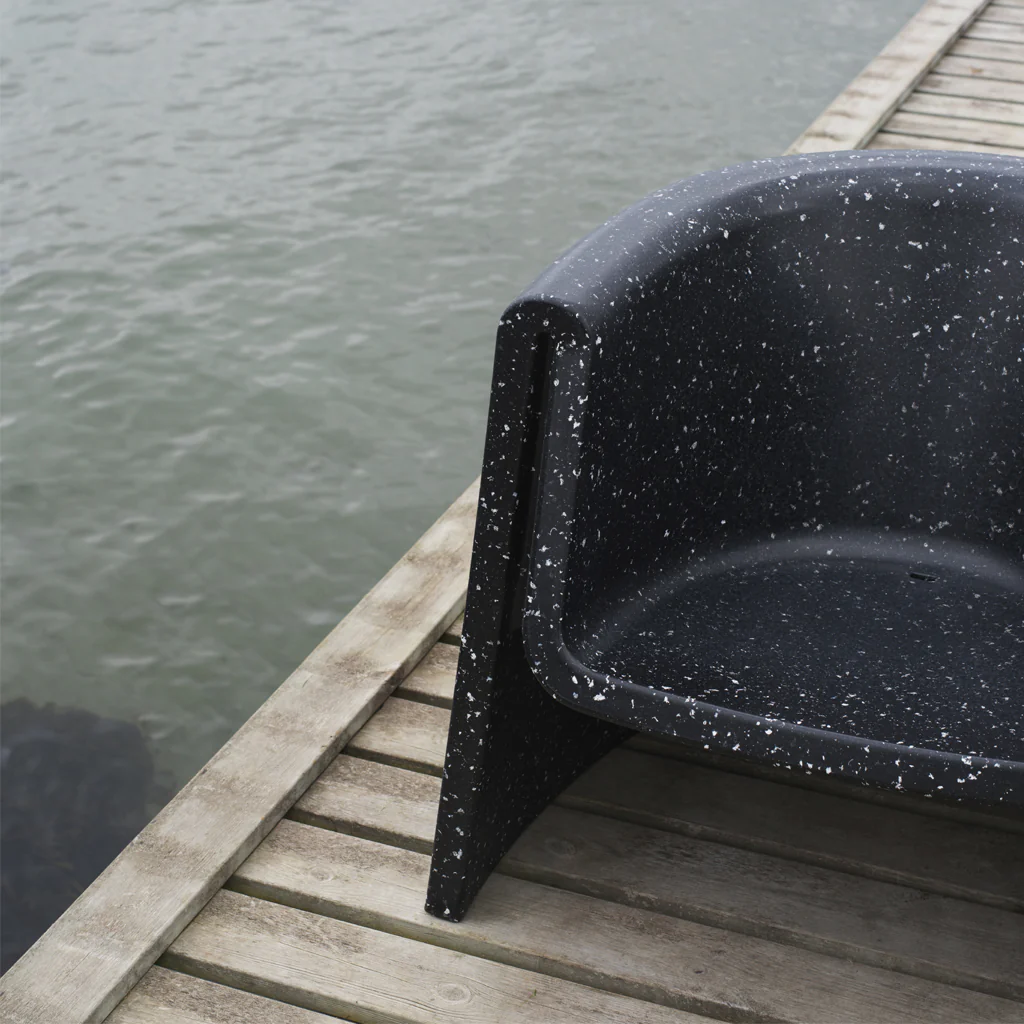 Normann Copenhagen Bit Lounge Chair Black - Image 5