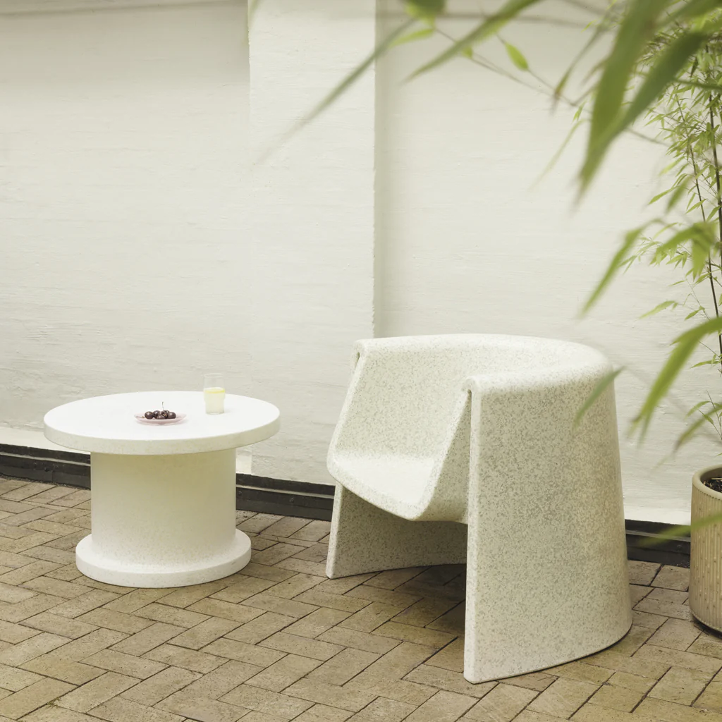 Normann Copenhagen Bit Lounge Chair White - Image 3