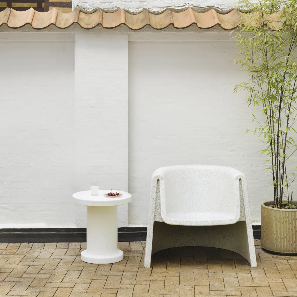 Normann Copenhagen Bit Lounge Chair White - Image 4