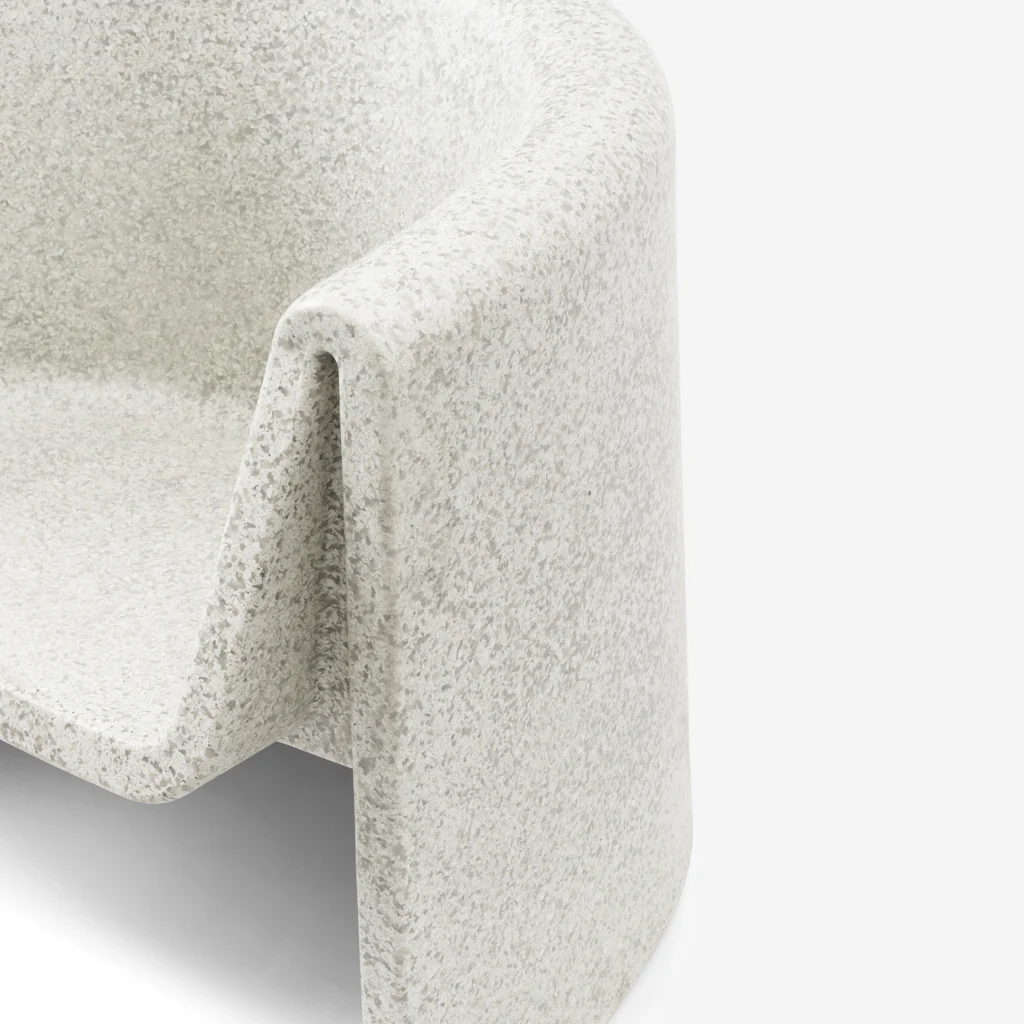 Normann Copenhagen Bit Lounge Chair White - Image 8