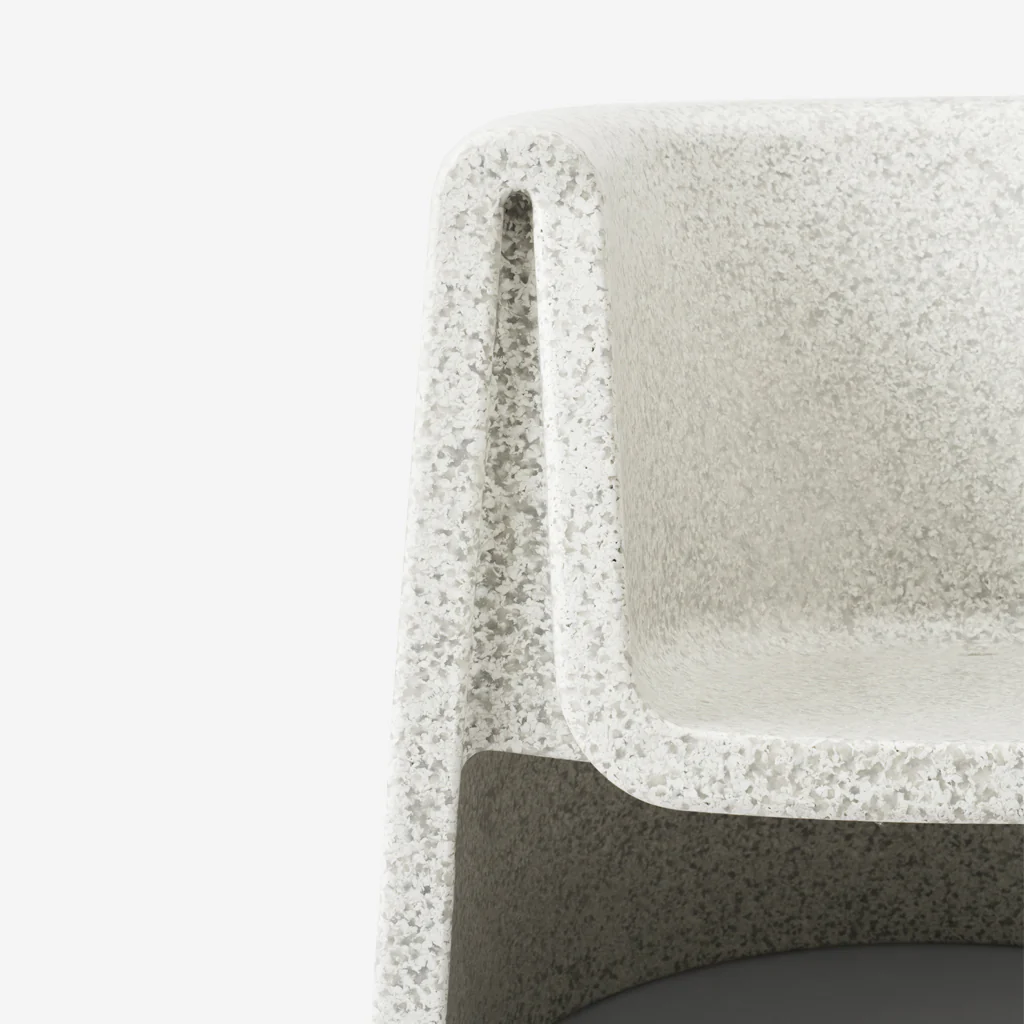 Normann Copenhagen Bit Lounge Chair White - Image 9