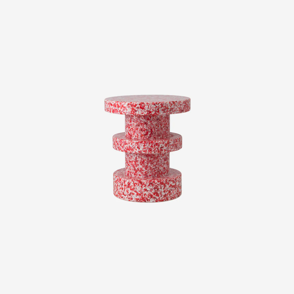 Normann Copenhagen Bit Stool Stack Red