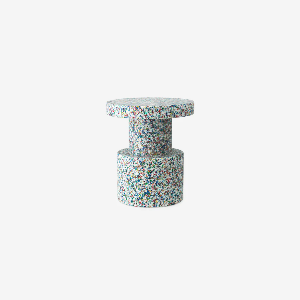 Normann Copenhagen Bit Stool White Multi