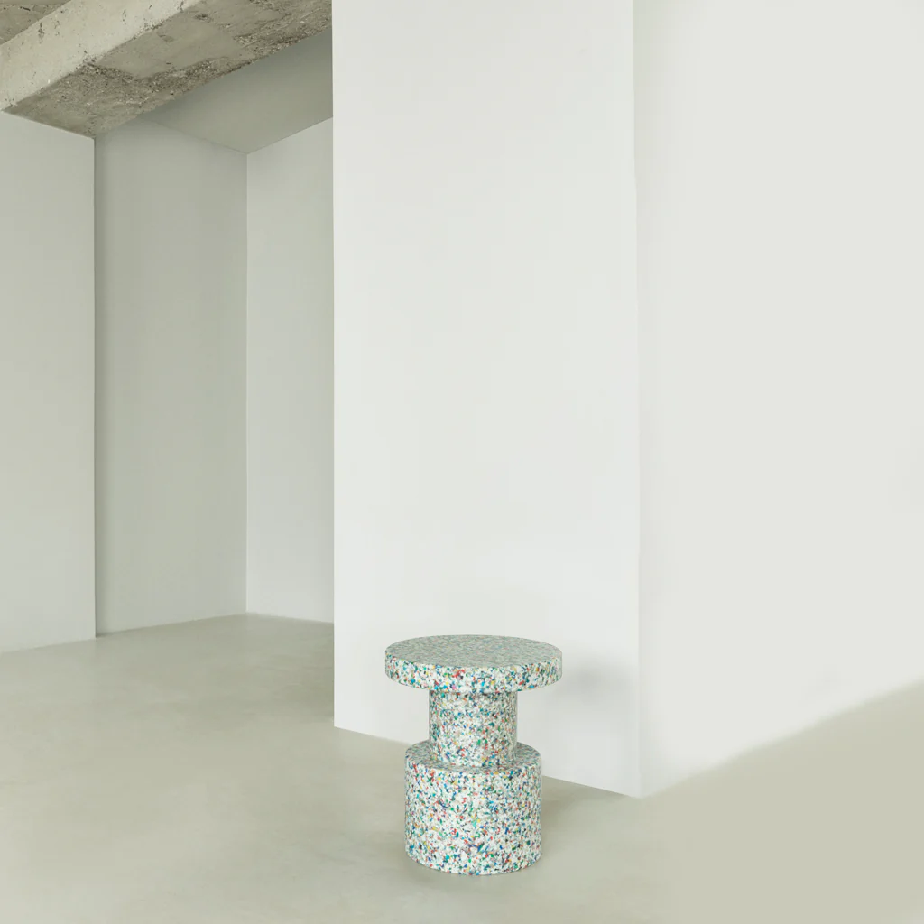 Normann Copenhagen Bit Stool White Multi - Image 3