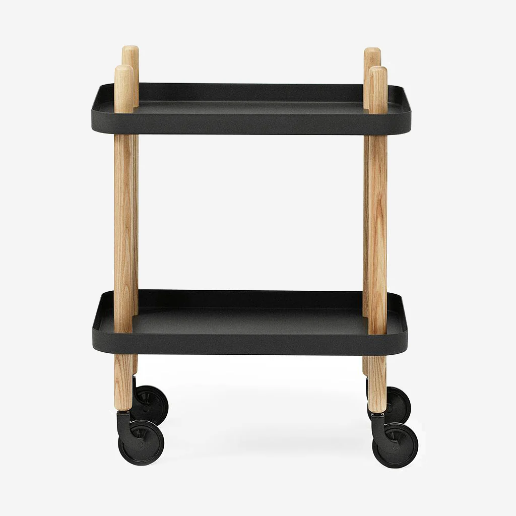 Normann Copenhagen Block Table Black Oak - Image 9