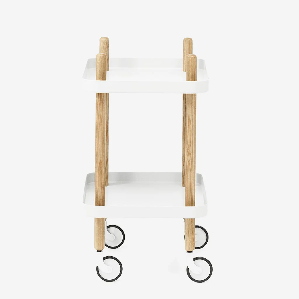 Normann Copenhagen Block Table White Oak - Image 7