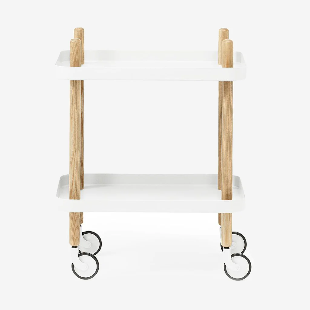 Normann Copenhagen Block Table White Oak - Image 8
