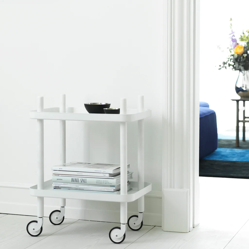Normann Copenhagen Block Table White White - Image 2