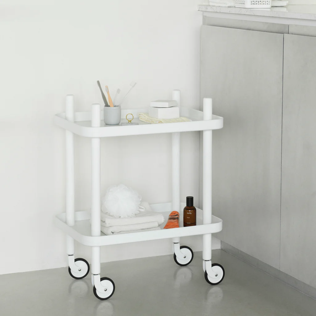Normann Copenhagen Block Table White White - Image 3