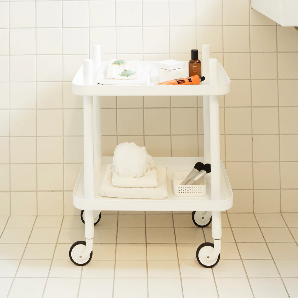 Normann Copenhagen Block Table White White - Image 4