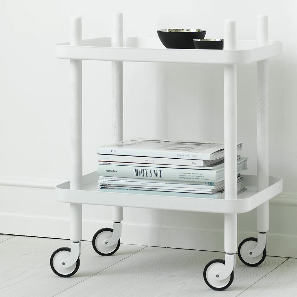 Normann Copenhagen Block Table White White - Image 5