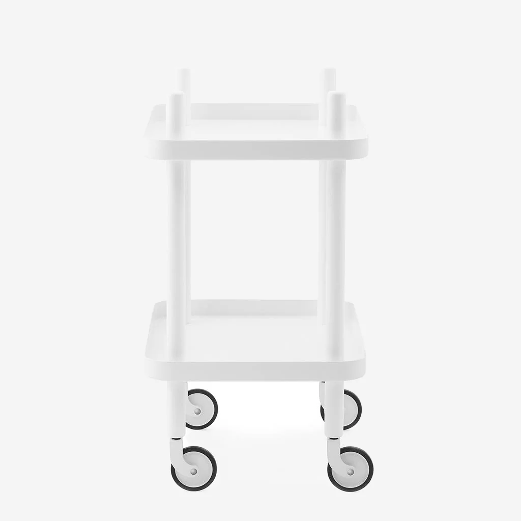 Normann Copenhagen Block Table White White - Image 7