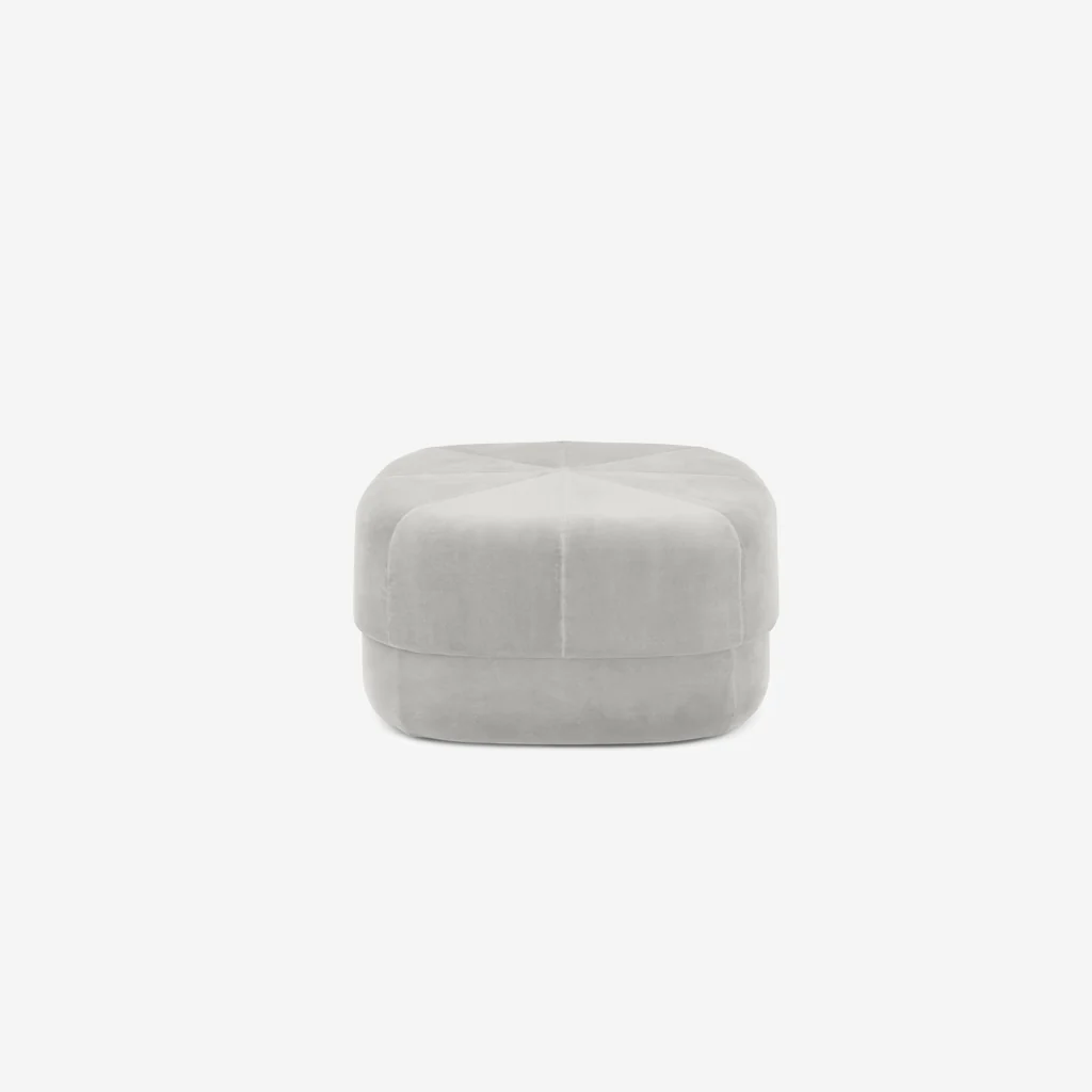 Normann Copenhagen Circus Pouf Large Beige Velour